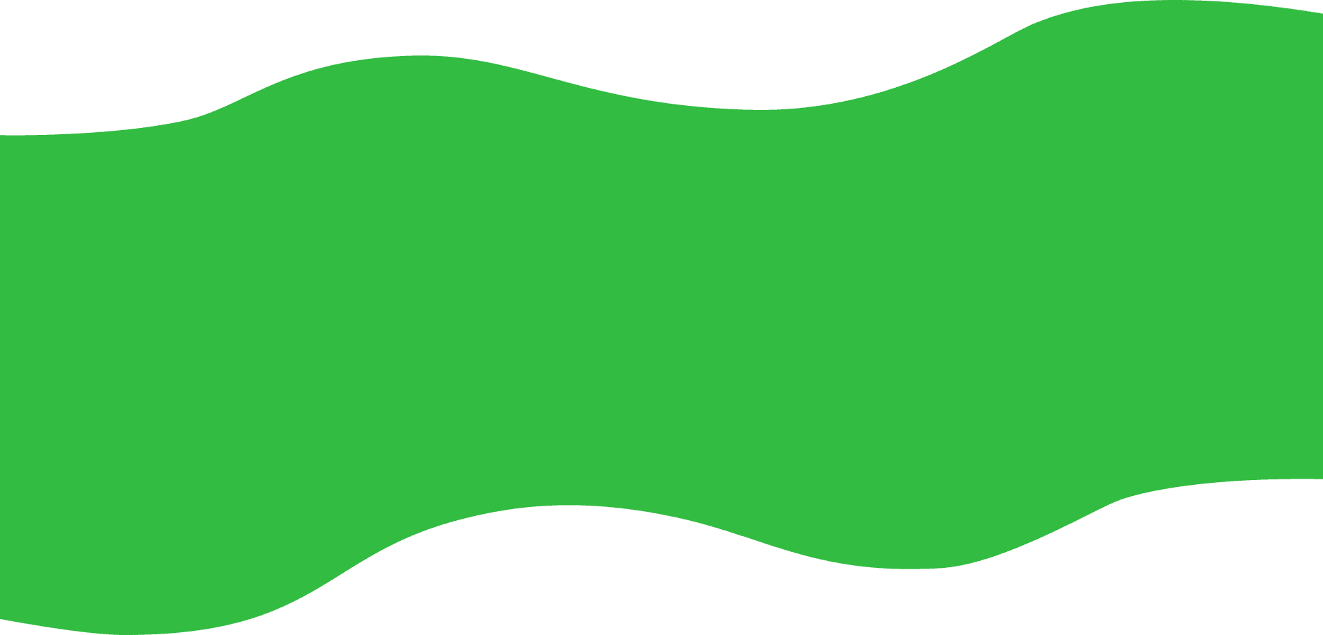Green Wave Background